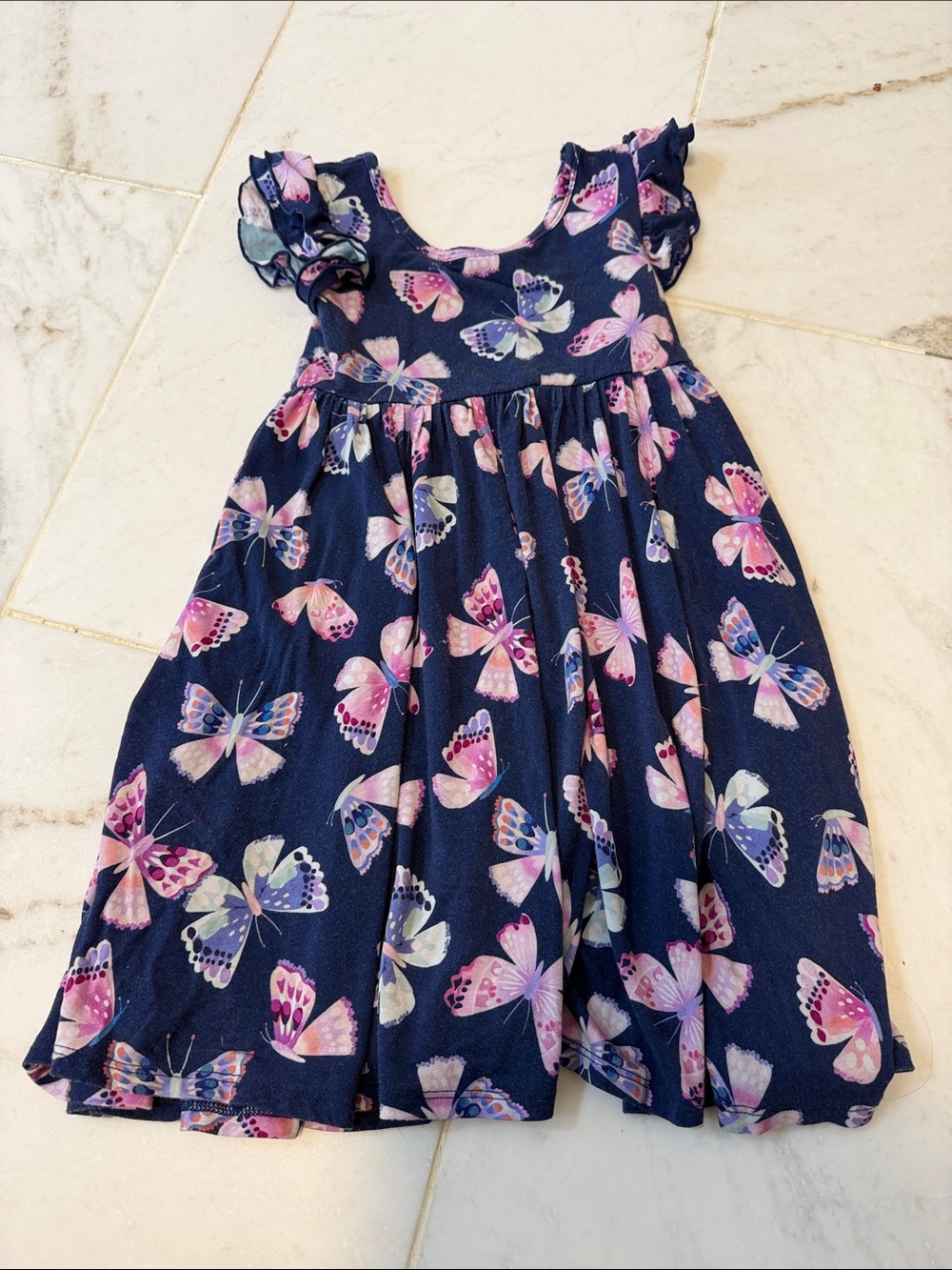 Little Sleepies Butterfly Twirl Dress